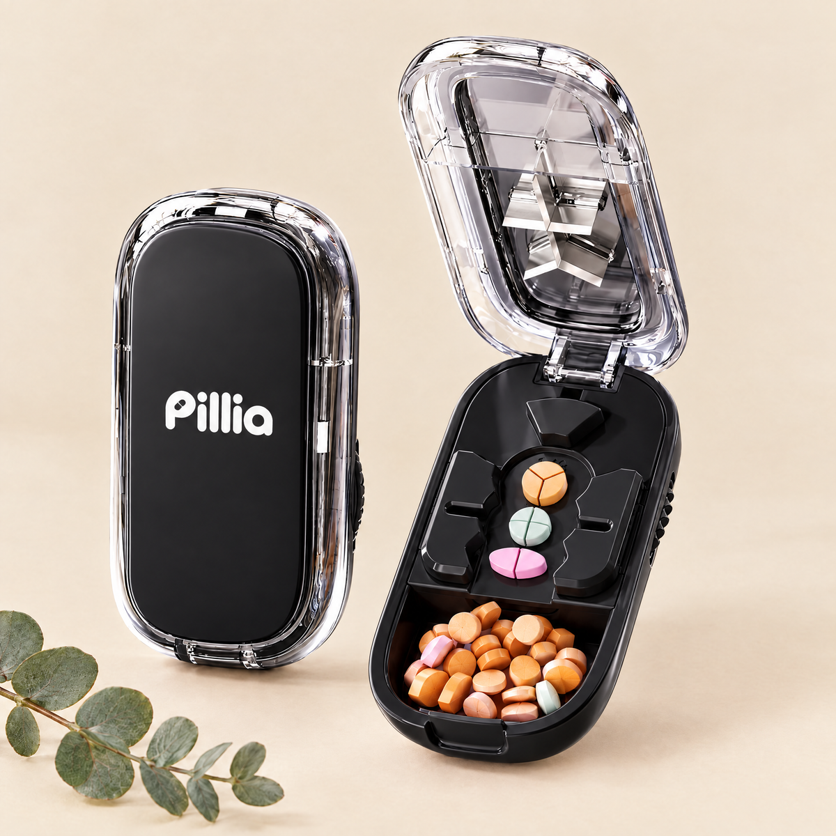 Cortador Pillia color negro