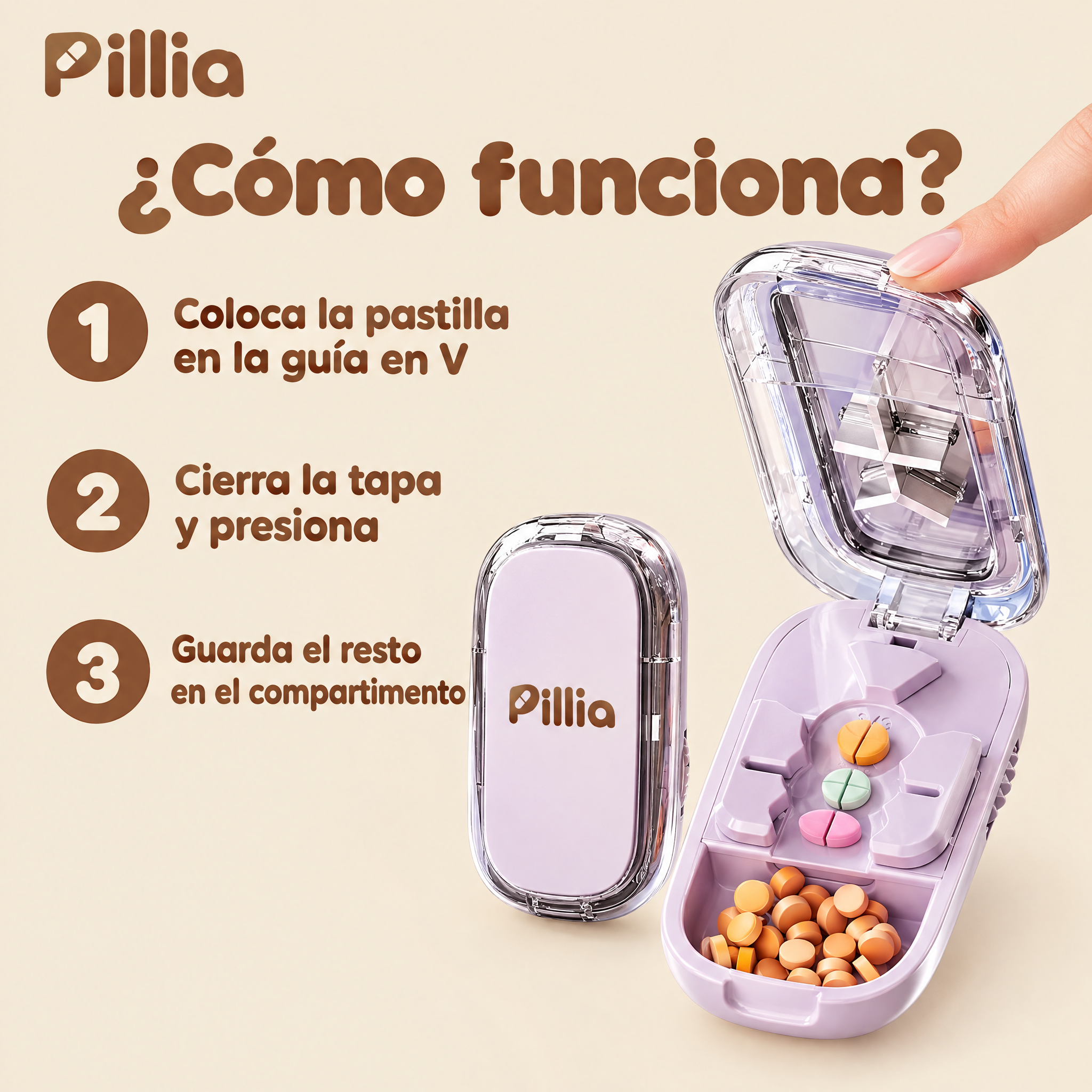 Cómo funciona Pillia